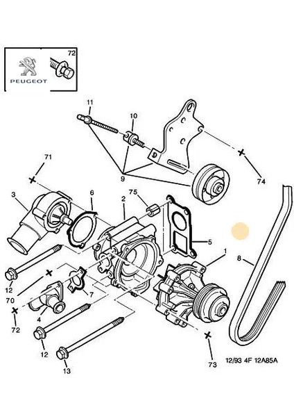 Devirdaim Kayişi Peugeot 1280.38 1280.62