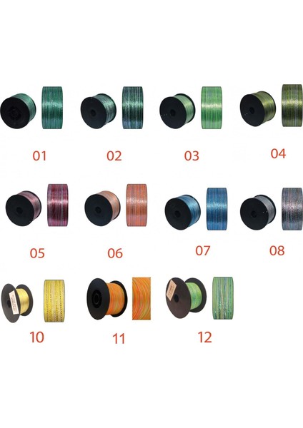 Sim Organze Makarada 8kat Kombin 400MT No 10