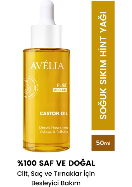 Hint Yağı Soğuk Sıkım %100 Saf Saç ve Cilt Bakım Yağı