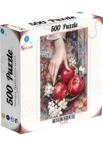 500 Parça Puzzle Hayatın Bereketli Sembolü