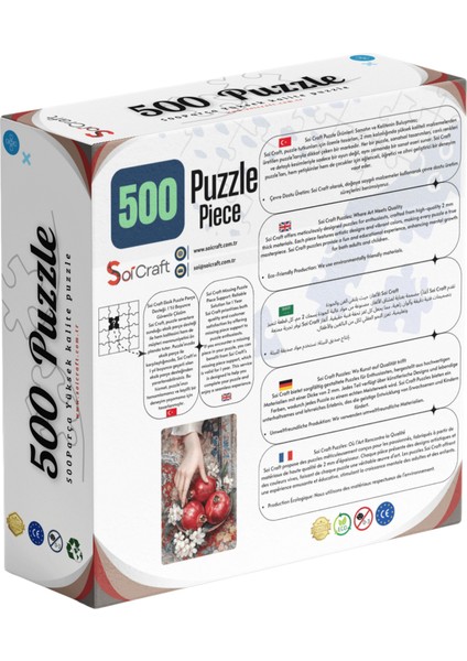 500 Parça Puzzle Hayatın Bereketli Sembolü fiyatları