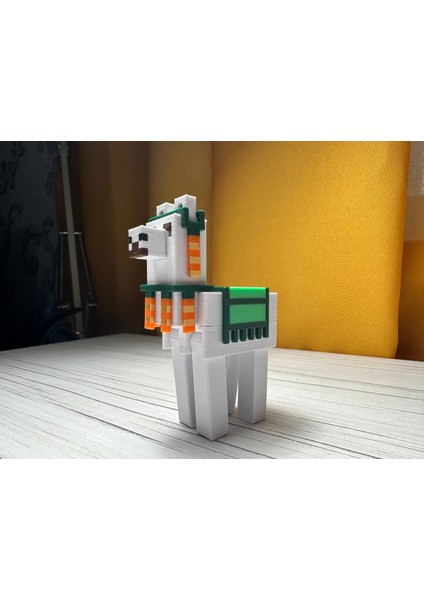 Minecraft Lama Hareketli Eklemli Figür modelleri