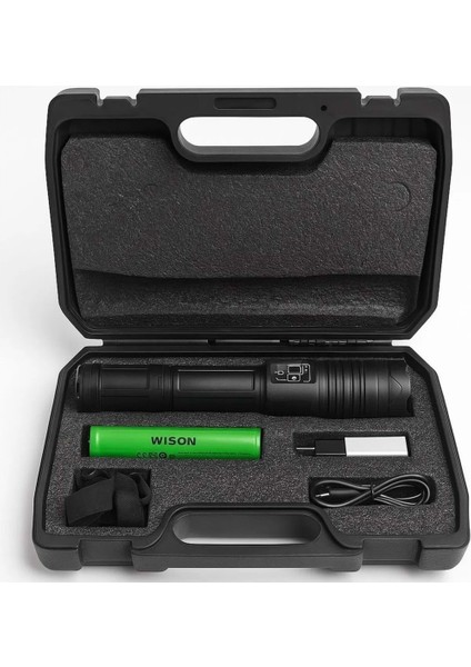 Krt Wıson WS-1175 5500 Lümen 22000MAH Fener