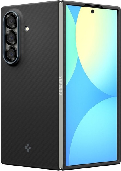 Galaxy Z Fold 7 ile Uyumlu ince Kılıf Air Skin Aramid Hava Kanalı Teknolojisi™ Askeri Sınıf Koruma Black Dokulu Yüzey Kapak - ACS09555 fiyatları