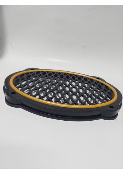 Amber-Oval Silikon Şerit Ledli Hoparlör Kapağı