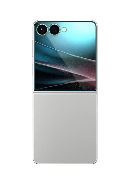 Galaxy Z Flip 7 ile Uyumlu Cam Ekran Koruyucu AluminaCore™ iyonlaştırılmış Güçlendirilmiş Cam Teknolojisi Kolay Kurulum GLAS.tR EZ Fit Slim HD (2 Adet) - AGL09585