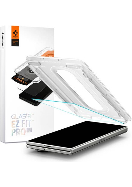 Galaxy Z Fold 7 Cam Ekran Koruyucu AluminaCore™ iyonlaştırılmış Güçlendirilmiş Cam Teknolojisi Anti-Dust Uygulama Kolay Kurulum GLAS.tR EZ Fit Pro HD - AGL09580