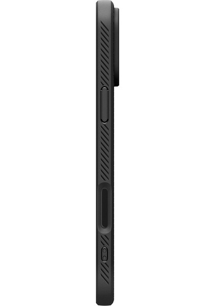iPhone 17 Pro Max ile uyumlu ince Kılıf Liquid Air Hava Kanalı Teknolojisi™ Askeri Sınıf Koruma Matte Black Dokulu Yüzey Kapak - ACS09888 indirimleri