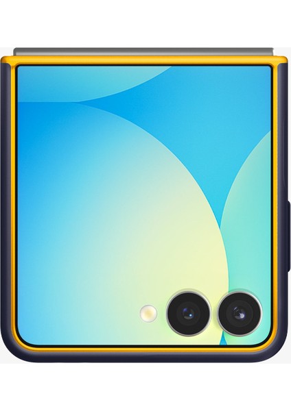 Spigen Galaxy Z Flip 7 ile Uyumlu Silikon Kılıf Nano Pop Mag Hava Kanalı Teknolojisi™ Askeri Sınıf Koruma MagFit özellikli Blueberry Navy Kaymaz Kapak - ACS09563