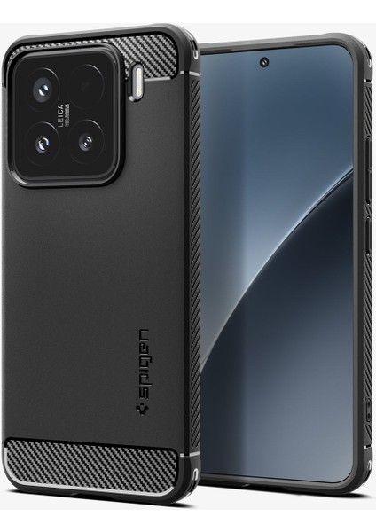 Xiaomi 15 Ekstra Dayanıklı Kılıf Rugged Armor Hava Kanalı Teknolojisi™ Askeri Sınıf Koruma Matte Black Çift Katman Kapak - ACS08859 fiyatları