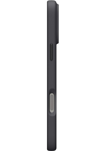 iPhone 17 Pro Max ile Uyumlu Silikon MagSafe Kılıf Silicone Fit Hava Kanalı Teknolojisi™ Askeri Sınıf Koruma MagFit Black Kaymaz Kapak - ACS09902 indirimleri