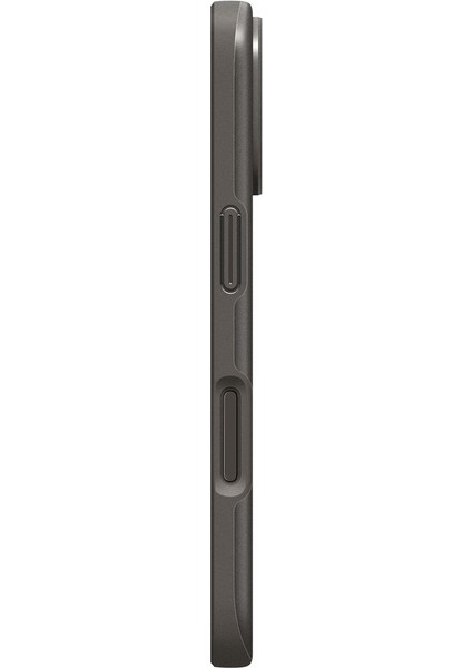 iPhone 17 ile uyumlu ince MagSafe Kılıf Thin Fit Hava Kanalı Teknolojisi™ Askeri Sınıf Koruma MagFit Gunmetal Kapak - ACS09971