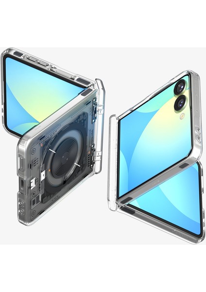 Galaxy Z Fold 7 ile Uyumlu ince Kılıf Ultra Hybrid Pro Sararma Karşıtı DuraClear™ Hava Kanalı Teknolojisi™ Askeri Sınıf Koruma MagFit özellikli Neo One Tasarım Kapak - ACS09560 indirimleri