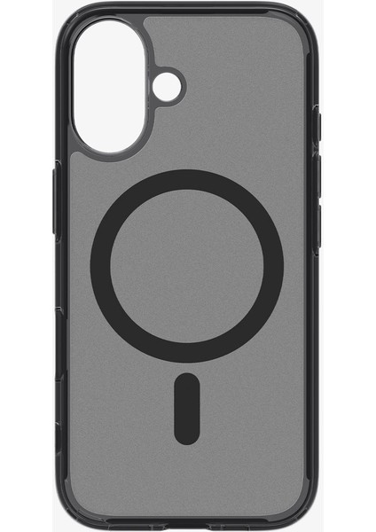 iPhone 16 ile Uyumlu ince MagSafe Kılıf Ultra Hybrid T Force Kamera Butonu Sararma Karşıtı DuraClear™ Hava Kanalı Teknolojisi™ Askeri Sınıf Koruma MagFit Frost Black Mat Kapak - ACS09074 fiyatları