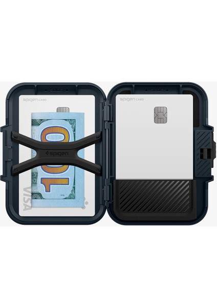 MagFit iPhone için MagSafe özellikli 6 Kartlı Manyetik Cüzdan Lock Fit Wallet Metal Slate - AFA08526 fırsatları
