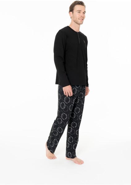 Erkek Kışlık Lisanslı Uzun Kol Pijama Takım 18971 modelleri