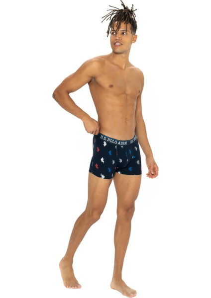 Erkek, Lisanslı, Uspa, %95 Pamuk, %5 Elastan, 3'lü Boxer Set (Kutulu) indirimleri