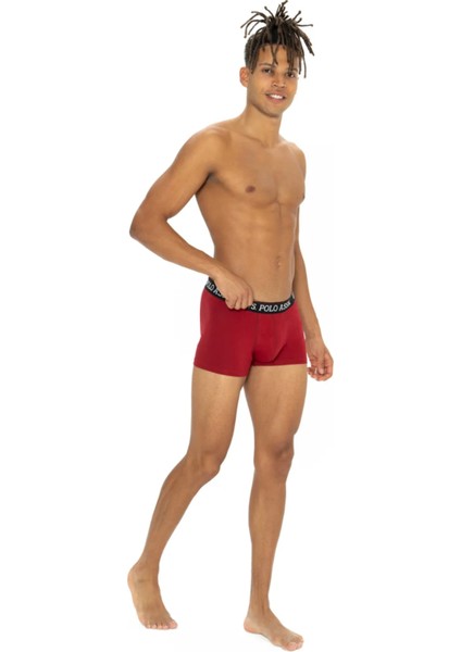 Erkek, Lisanslı, Uspa, %95 Pamuk, %5 Elastan, 3'lü Boxer Set (Kutulu)