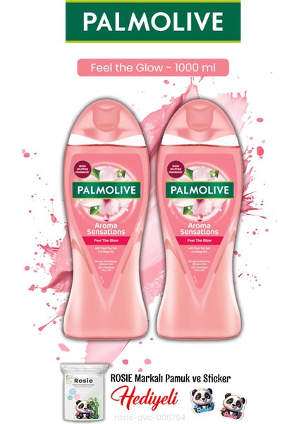 500 ml Feel The Glow Manolya Özlü 2'li ve Rosie Hediye