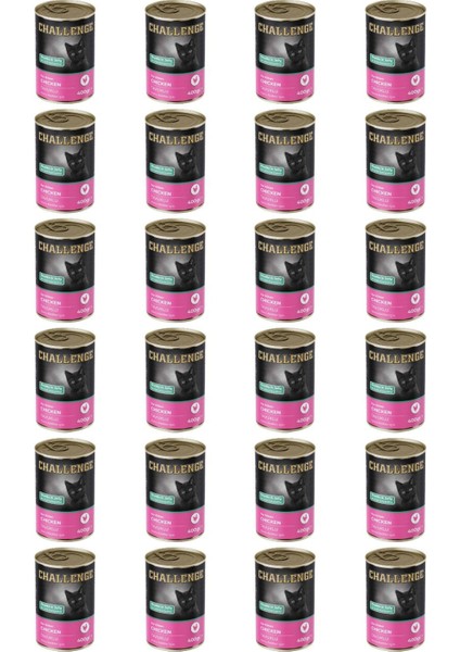 Tavuklu Yavru Kedi Konservesi 400 gr x 24 Adet