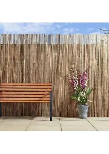 Doğal Kamış Hasır Çit 1m x 3m Doğal Bambu -Bahçe Çiti - Gölgelik Hasır -Tavan Dekorasyon fiyatları