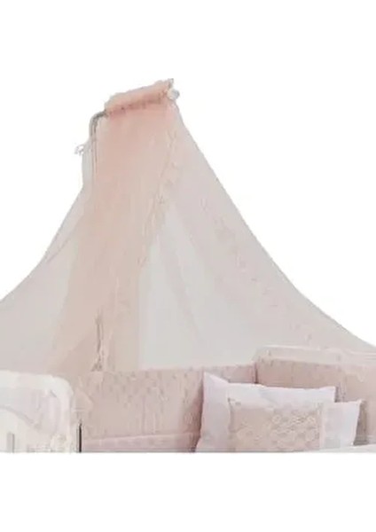 Beşik Cibinlik Tülü Pembe (Cibinlik Aparatı Dahil Değildir)