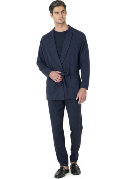 Erkek Çeyizlik Kutulu 5'li Pijama Set Takım 5640