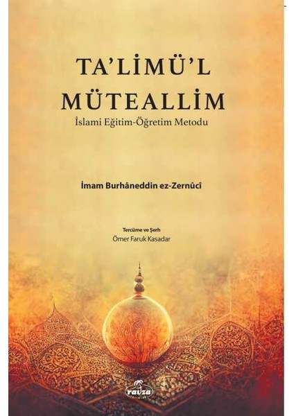 Talimül Müteallim (Sadece Türkçe Açiklamali)