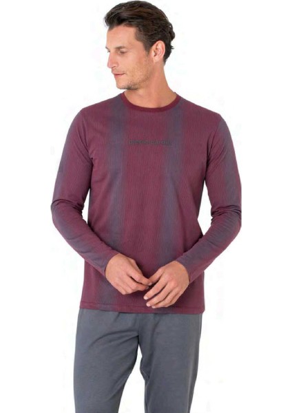 Erkek Pamuklu Çeyizlik Pijama Takımı 6105