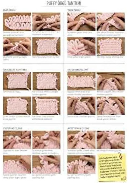 Puffy İplik Renkli Yumuşak Akrilik Malzeme 6526 Pastel Renk Seçenekleriyle fiyatları