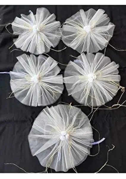 5 Adet Beyaz Konvoy Süsü Bohça Süsü Düğün Süsü Çeyiz Süsü – Magnet, Hediyelik, Süs Aksesuarı