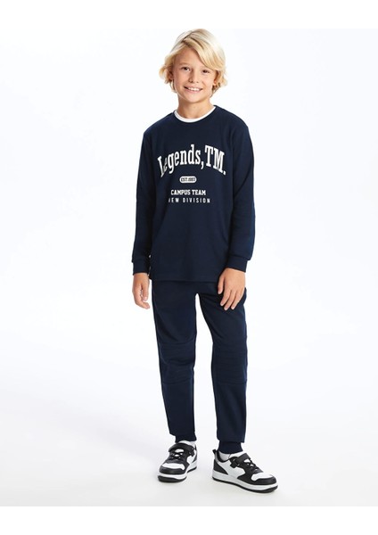 Lcw Kids Lacivert Beli Lastikli Erkek Çocuk Jogger Eşofman Altı fiyatları