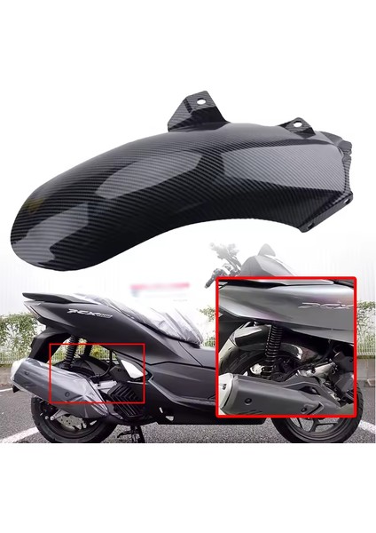 Pcx 125 Modifiye Arka Çamurluk Karbon Kaplama A+++ Kalite 2021-2024 fırsatları