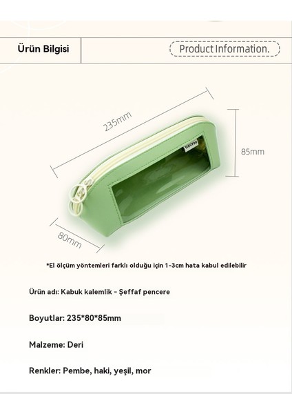 Büyük Kapasiteli Yüksek Yüz Değeri Şeffaf Öğrenci Kalem Kutusu (Yurt Dışından) indirimleri