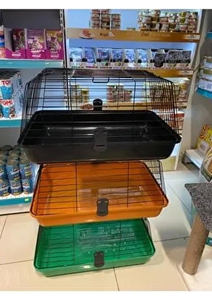 Büyük Boy Tavşan ve Ginepig Kafesi Ölçüleri 60*40*30 fiyatları
