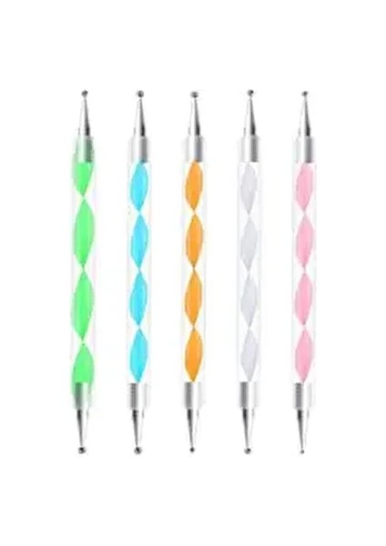 Tırnak Süsleme Nail Art Kalemi 5'li