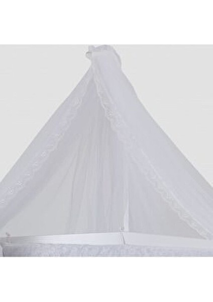 Bebek Beşiği Cibinlik Tülü Beyaz (Aparat Dahil Değildir) fiyatları