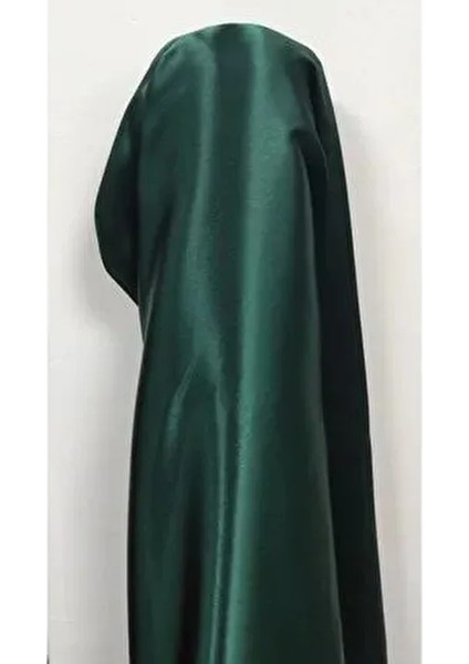 Zümrüt Yeşili Saten Kumaş