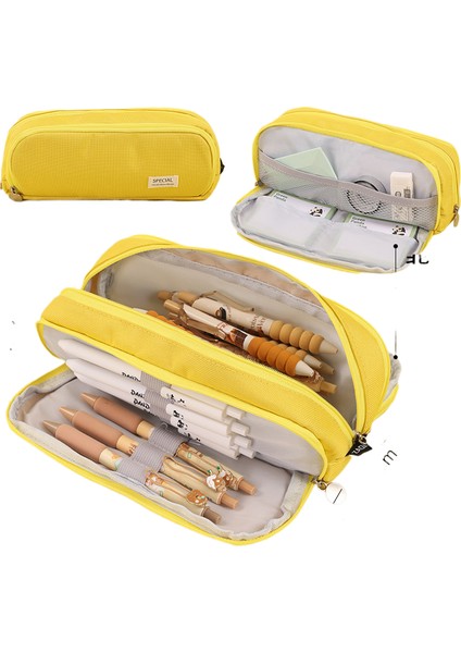 Öğrenme Malzemeleri Kırtasiye Kutusu Büyük Kapasiteli (Yurt Dışından)