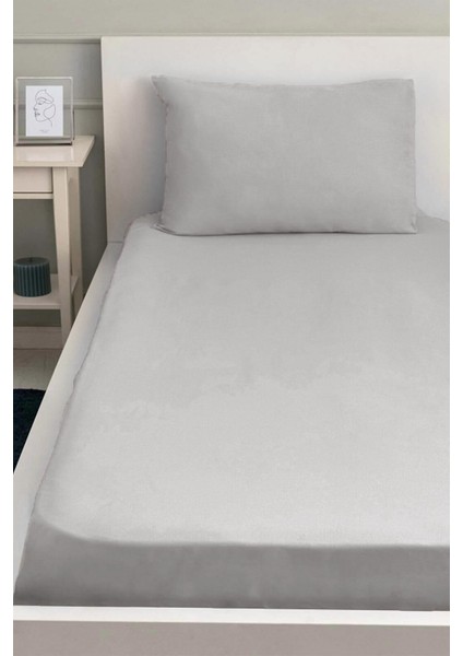 Lastiksiz Dokuma Düz Renk 160X240 Çarşaf ve Yastık Kılıfı