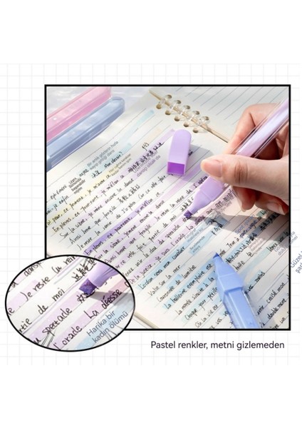 Buz Parlak Floresan Işaretleyici El Defteri Kalemi (Yurt Dışından) fiyatları