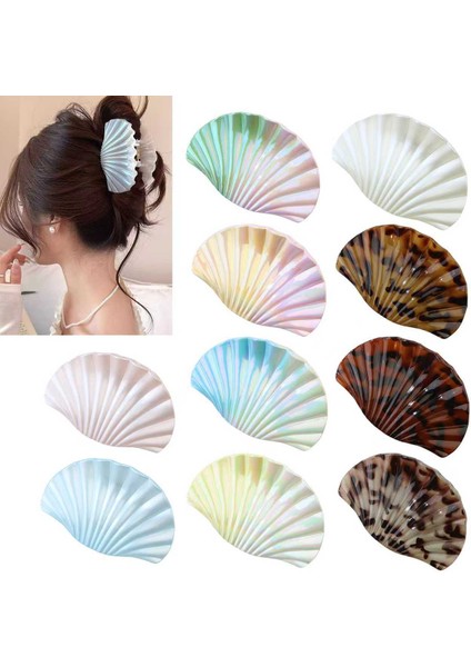 Yaz Okyanus Tatil Tarzı Deniz Tarağı Köpekbalığı Klip Saç Aksesuarları (Yurt Dışından) fiyatları