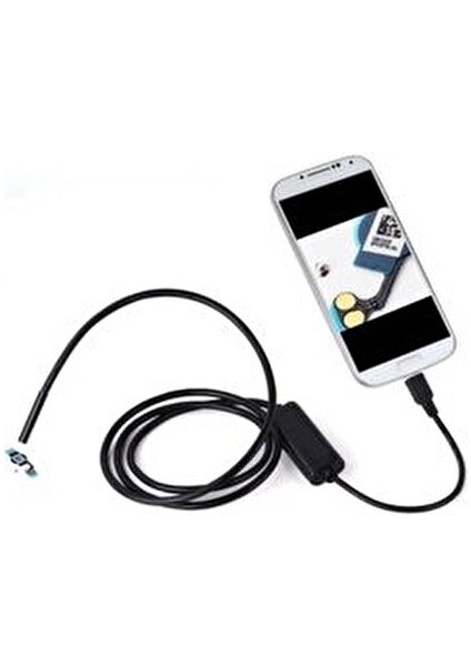 Endoskopik Yılan Kamera 2 mt Pro Sert Kablo (Usb+Micro+Type-C) fiyatları