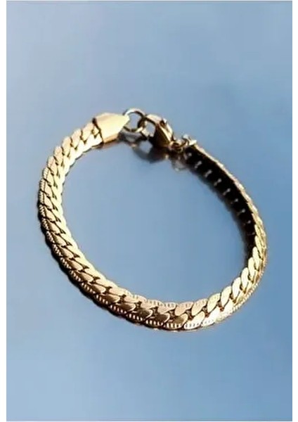 Unisex Urban Kararmaz Gold Çelik Bileklik fiyatları