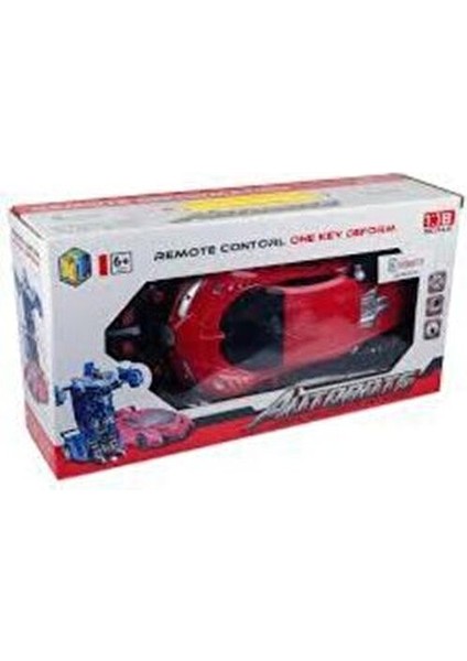 Araba Robota Dönüşen Ferrari Uzaktan Kumandalı ( Şarjlı ) Transformers Sesli 2 In 1 Rc Araba 1.18 fırsatları