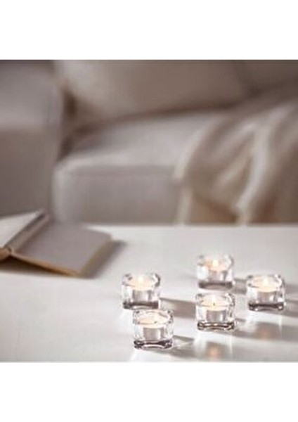 Glimma Tealight Mum Beyaz Beyaz Kokusuz 100 adet fiyatları