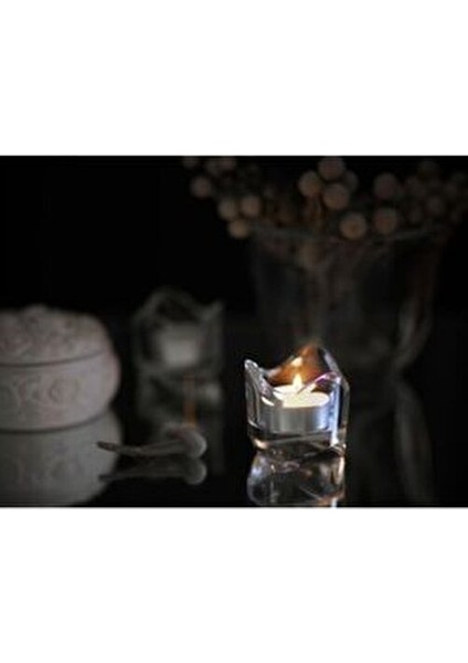 Glimma Tealight Mum Beyaz Beyaz Kokusuz 100 adet modelleri
