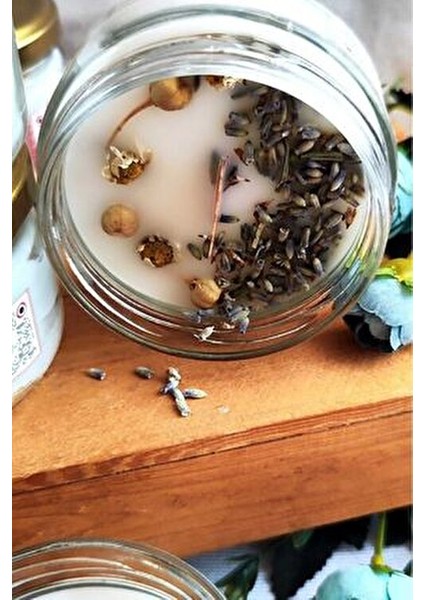 Aromaterapi Arınma Mum Lavanta ve Üzerlik Tohumu Papatyalı 300 gr indirimleri