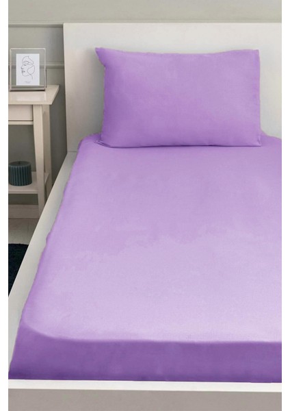 Lastiksiz Dokuma Düz Renk 160X240 Çarşaf ve Yastık Kılıfı