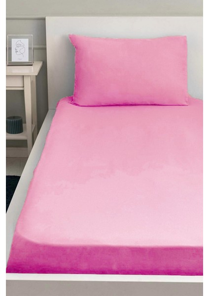 Lastiksiz Dokuma Düz Renk 160X240 Çarşaf ve Yastık Kılıfı